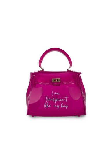 5202 BOLSO TRANSPARENTE SMALL ROSA