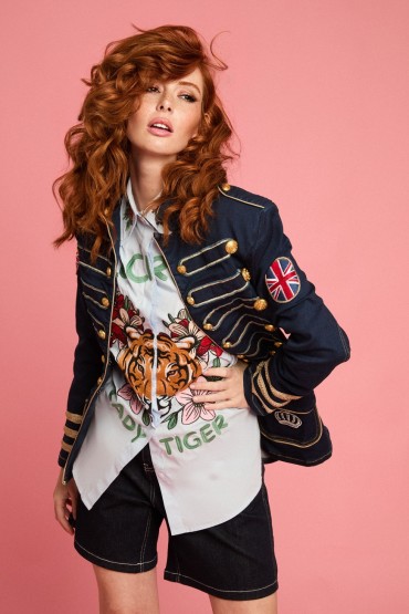 5300 DENIM BUTTONED JACKET