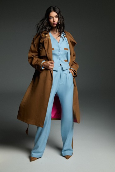 GABARDINA MARRON OSOS