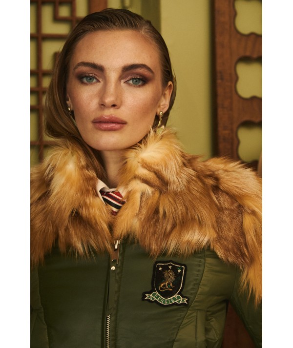 KURTKA PUCHOWA FOX KHAKI
