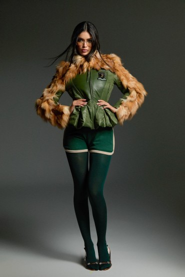 KURTKA PUCHOWA FOX KHAKI
