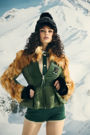 KURTKA PUCHOWA FOX KHAKI