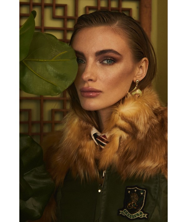KURTKA PUCHOWA FOX KHAKI