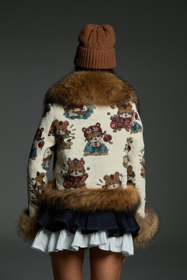 BEAR JACKET WITH FOX