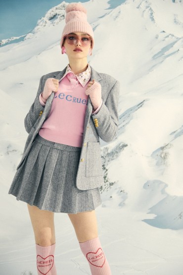 SET GORRO-BUFANDA-GUANTES ROSA U