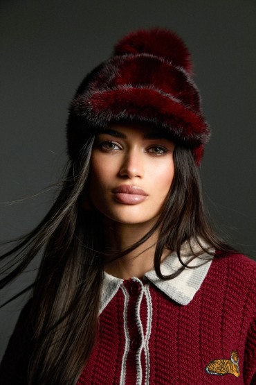 GORRA VISON GRANATE  U