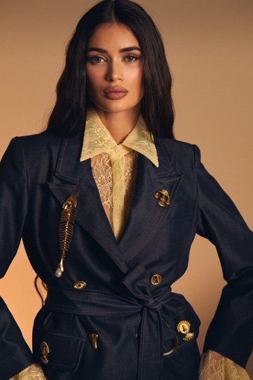 DENIM BLAZER
