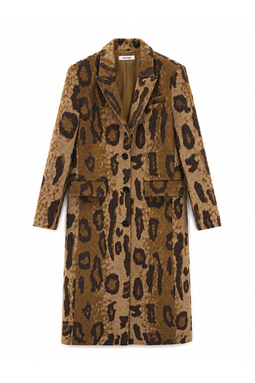 ABRIGO ANIMAL PRINT