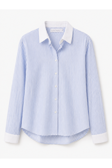 CAMISA OXFORD AZUL