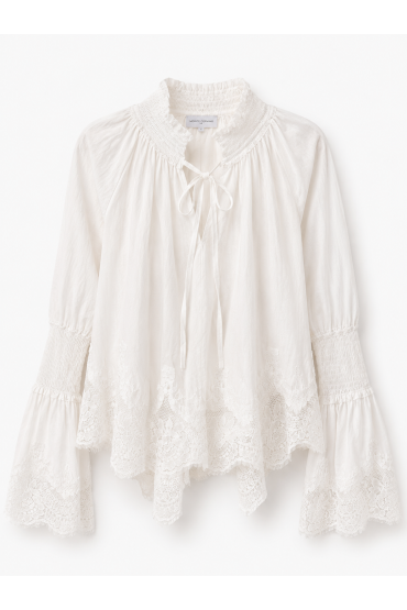 CAMISA BRANCA COM MANCHAS