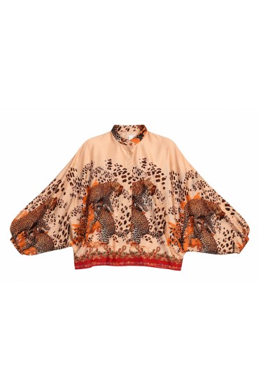 CAMISA ESTAMPADA ANIMAL PRINT