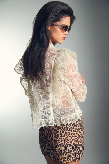 MINI ANIMAL PRINT PLUMAS