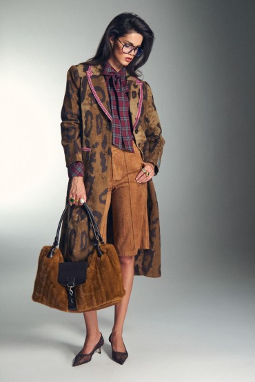 ABRIGO ANIMAL PRINT