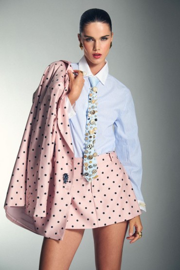 CAMICIA OXFORD BLU