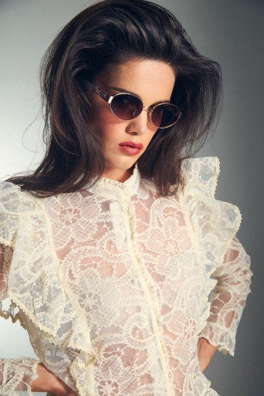 CAMISA ENCAJE FLORAL BLANCA