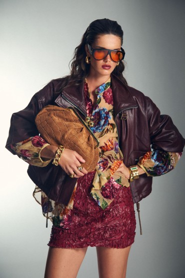 BOLSO DE BOQUILLA MARRON