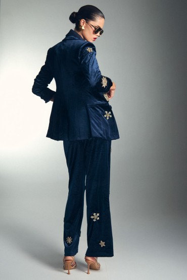 BLAZER TERCIPELO CON ESTRELLAS