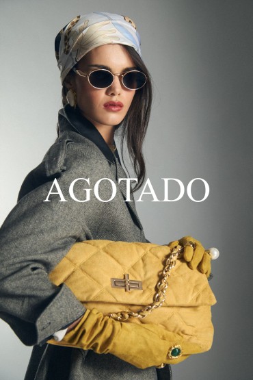 YELLOW QUILTED BAG