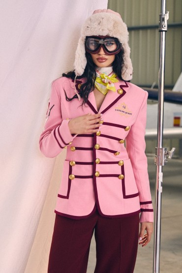 5315 JACKET PINK RED