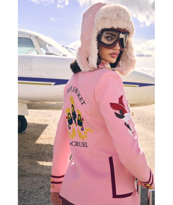 5315 JACKET PINK RED