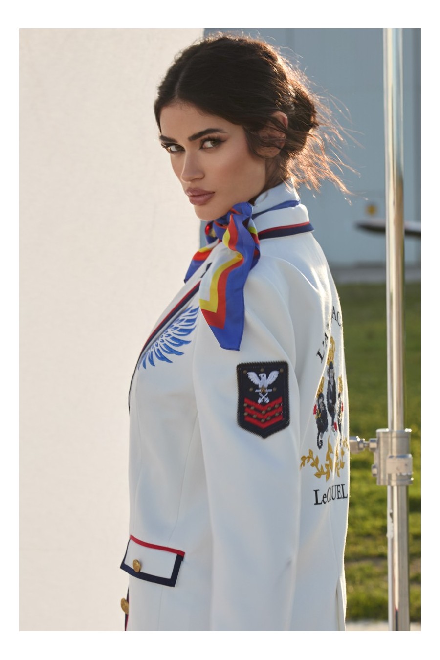 5316 JACKE ÜBER WEISS